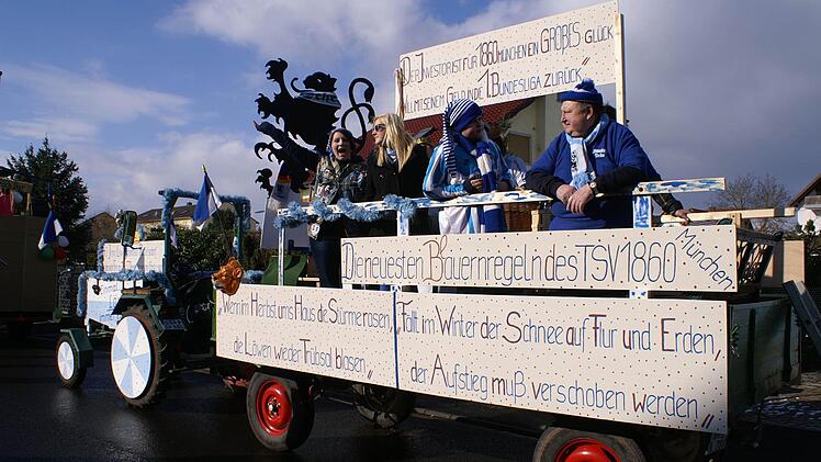 Fasching in Rattelsdorf. Fotos: Renate Neubecker