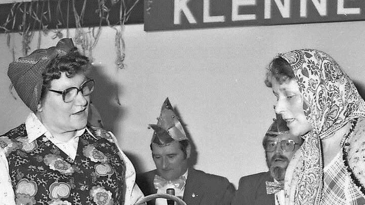Frauenpower beim Klennewehmer Fasching 1983. Fotos: Heike Beudert/ Klennewehmer Bischöff