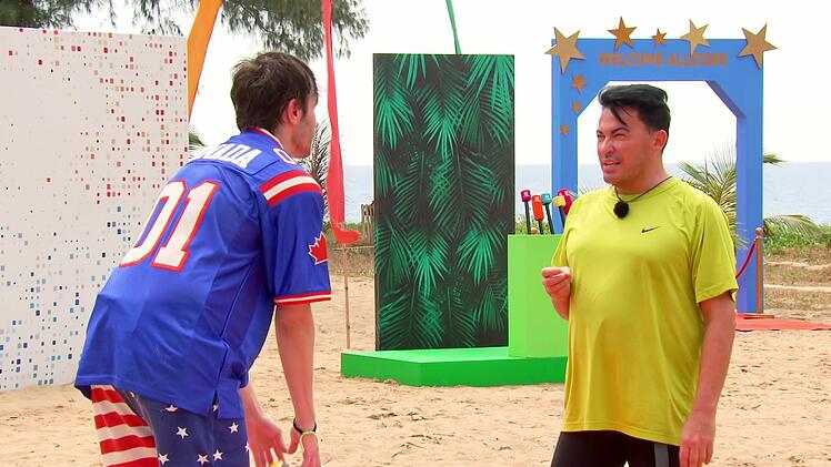 Weder beim Safety-Spiel noch sonst harmonierten Gino (links) und Matthias.