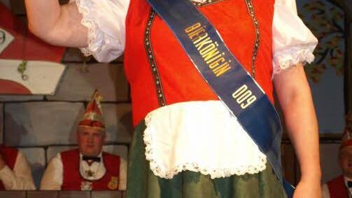 Nicht nur 2014 hatte Franken die Bierkönigin von Bayern. Bereits 2009 verkörperte Monika Reißig ihre Version von der Bierkönigin. Foto: Susanne Deuerling