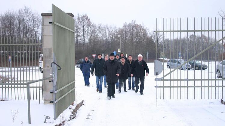 Der Bauausschuss des Stadtrates nahm im Januar 2009 Besitz von der neuen Liegenschaft, die ein neuer Stadtteil werden solle.