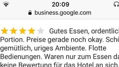 Das Posting des unbekannten Besuchers aus Würzburg.