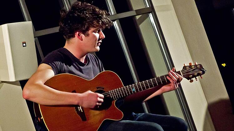 Julian Pollina gastierte erstmals in CoburgFoto: Jochen Berger