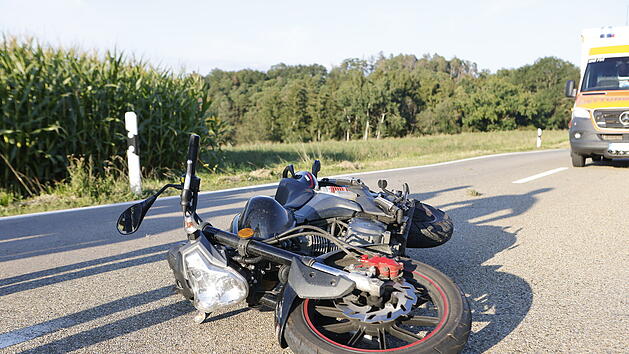 Motorradunfall bei Kronach: 19-J&auml;hriger schwer verletzt