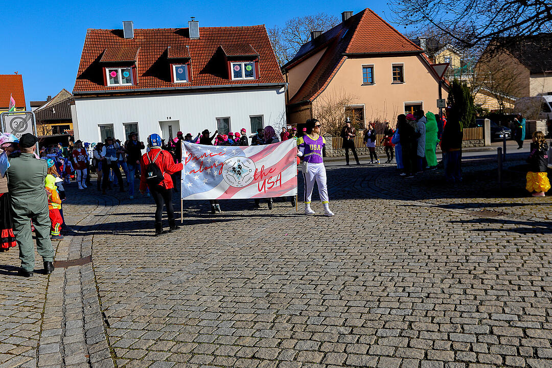 Fasching in Sand am Main!