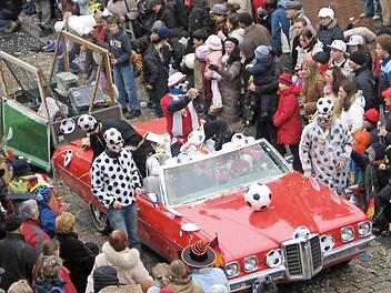 Beim Faschingsumzug durch die Bamberger Innenstadt ist wieder gute Laune angesagt. Foto: Stadtmarketing