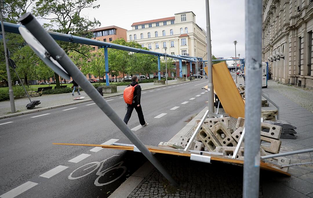 Sturmtief Xavier wütet über Deutschland