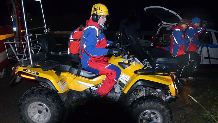 Großübung der Feuerwehr Nüdlingen.