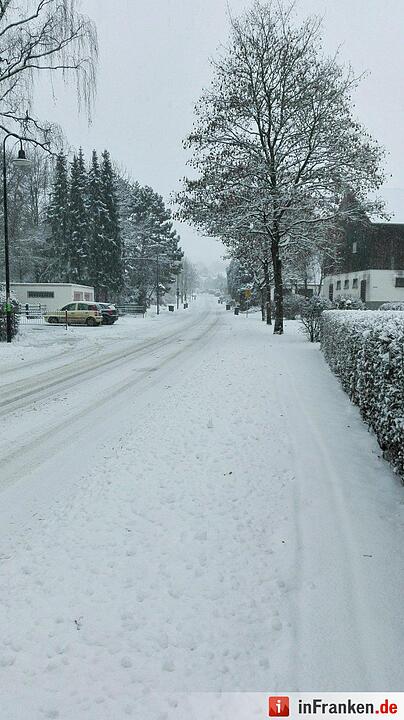 Schnee in Franken Januar 2017 - Leserfotos