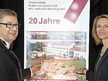 Die neue GKG-Geschäftsführerin Monika Röther mit ihrem Vorgänger Manfred Fischer Foto: Ronald Rinklef
