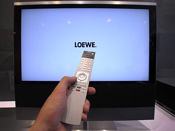 Der Verkauf des Kronacher Fernsehgeräteherstellers Loewe ist unter Dach und Fach. Das gab der Insolvenzverwalter am Freitag, 13. Dezember, bekannt. Foto: D. Ebener/dpa