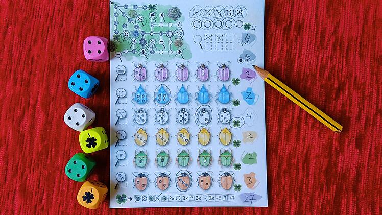 Spiele-Test Kunterpunkt -  Anspruchsvolles Würfelspiel  in Garten-Optik