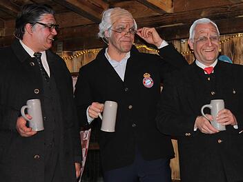 Strauß, Beckenbauer und Stoiber waren  Gäste beim ersten Kronacher Derbleck'n 2016. Auch heuer soll einiges los sein.  Foto: Archiv/M. Dörrschmidt