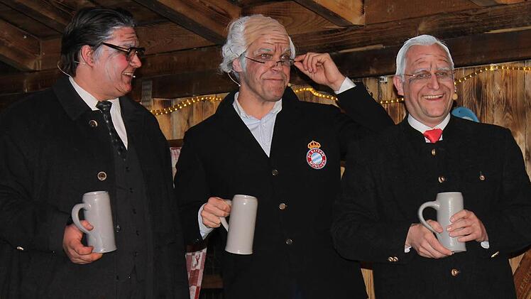 Strauß, Beckenbauer und Stoiber waren  Gäste beim ersten Kronacher Derbleck'n 2016. Auch heuer soll einiges los sein.  Foto: Archiv/M. Dörrschmidt