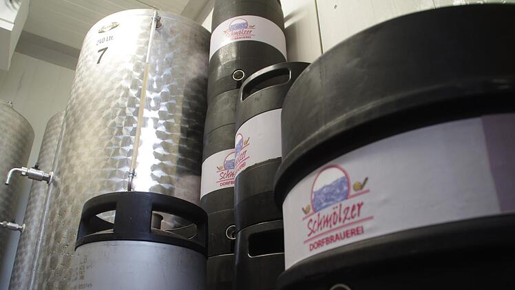 Das Lager der Brauerei. Foto: Marco Meißner