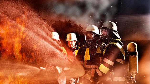 Feuerwehr, Großbrand, Feuerwehreinsatz