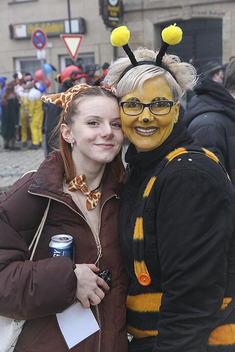 Narrentreiben in Stadtsteinach 2024