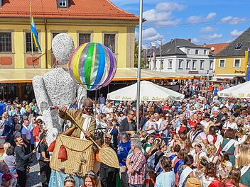Der Korbmarkt in Lichtenfels