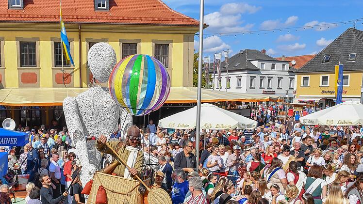 Der Korbmarkt in Lichtenfels
