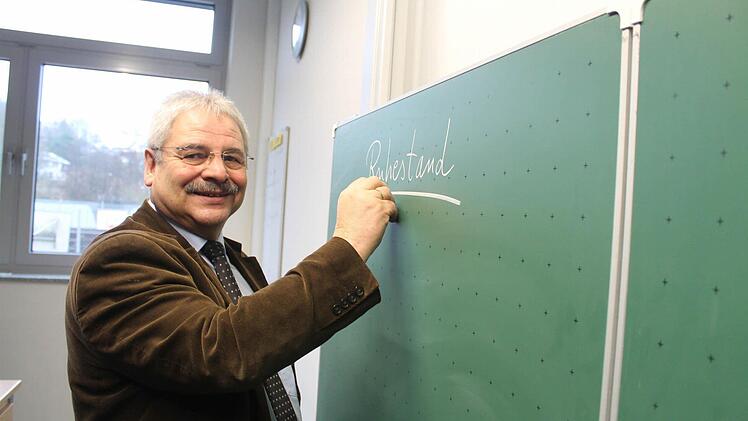 Freude und Wehmut liegen so kurz vor dem Ruhestand bei Rudolf Kodalle nah bei einander.  Foto: Thomas Heuchling