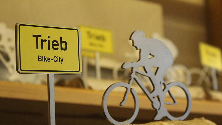 Trieb ist die Bike-City - dafür steht diese im RVC-Fundus eingelagerte Trophäe auch ganz eindeutig. Foto: Markus Häggberg