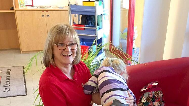 Marion Herold unterstützt trauernde Kinder und Jugendliche in Kulmbach. Foto: Johanniter-Unfall-Hilfe