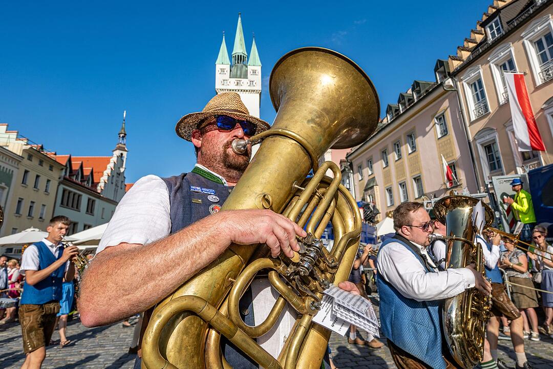 Beginn des G&auml;ubodenvolksfestes