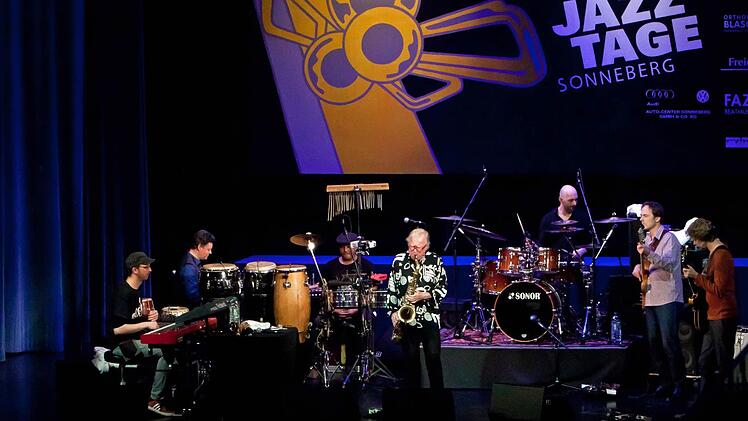 Klaus Doldinger & Passport: Impressionen vom Gastspiel bei den 29. Sonneberger Jazztagen.Foto: Jochen Berger