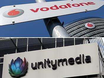 Vodafone will unitymedia kaufen. Somit w&uuml;rde der Branchenf&uuml;hrer seinen st&auml;rksten Konkurrenten schlucken. Foto: dpa