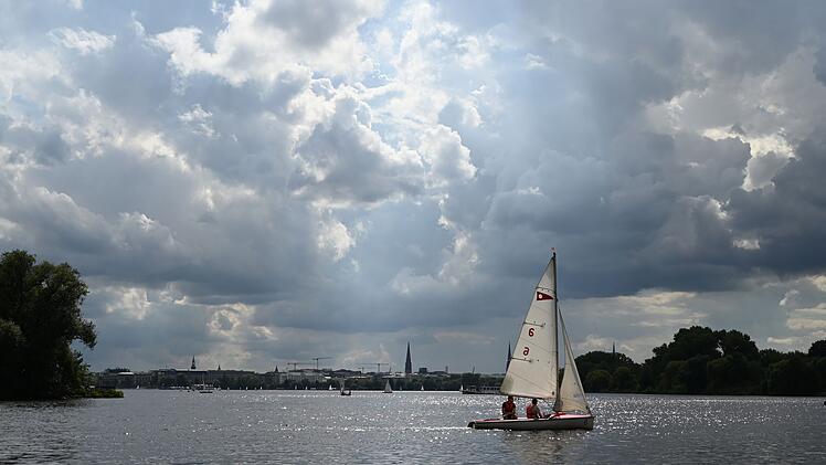 Wechselhaftes Wetter in Hamburg