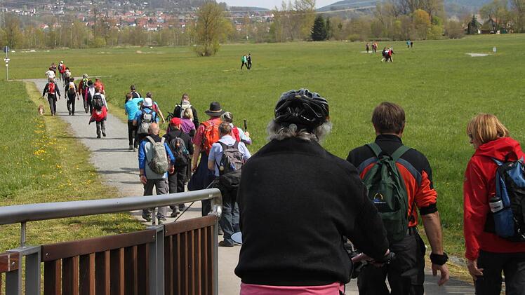 Auf ging es in Richtung Mainauen.