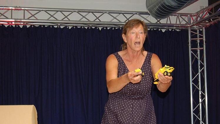 Birgit Baumann vom "Schauhaufen" Kulmbach Foto: Helke Renner