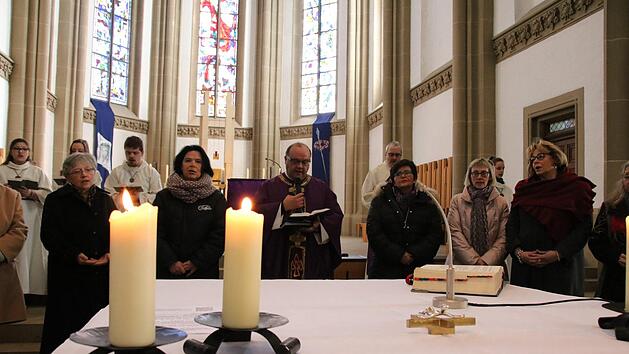 Eindrücke von der Wahl im Sonntagsgottesdienst in der Herz-Jesu-Stadtpfarrkirche. Foto: Ralf Ruppert
