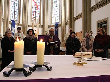 Eindrücke von der Wahl im Sonntagsgottesdienst in der Herz-Jesu-Stadtpfarrkirche. Foto: Ralf Ruppert