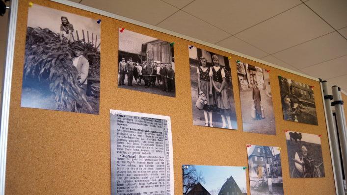 Ergebnisse der geschichtlichen Recherchen  wurden in einer Ausstellung in der Alten Schule präsentiertHeike Schülein