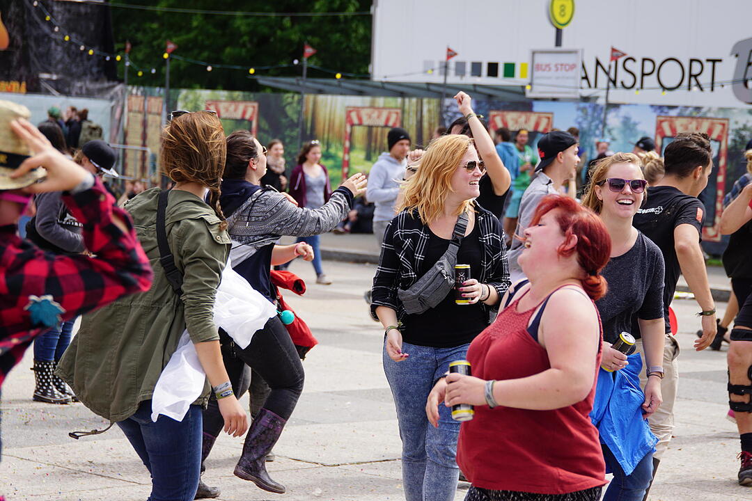 Drei Tage Zeltplatz bei Rock im Park