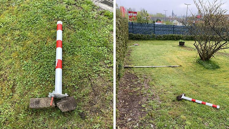 Vandalismus in Sonnefeld