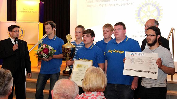 Azubis der Firma Dorsch