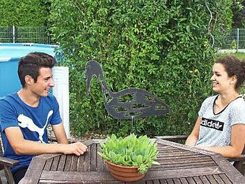 Gabriele und Anna Maria verstehen sich prächtig. Foto: Johanna Blum