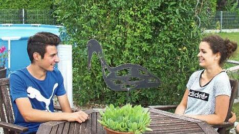 Gabriele und Anna Maria verstehen sich prächtig. Foto: Johanna Blum