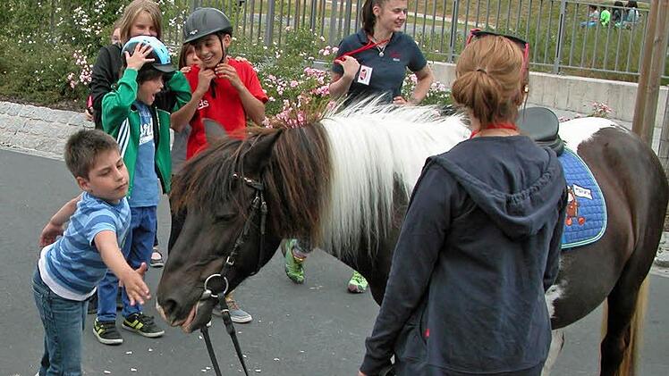 Ponyreiten Foto: Klaus Oelzner