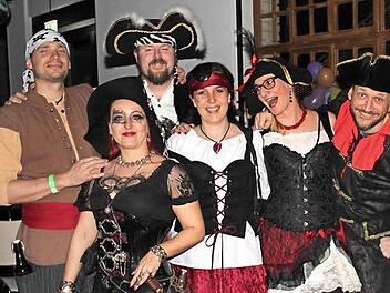 Diese bezaubernde Priatengang holte beim Kostümwettbewerb den verdienten ersten Platz. Foto: Johanna Blum