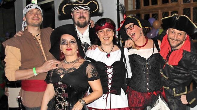 Diese bezaubernde Priatengang holte beim Kostümwettbewerb den verdienten ersten Platz. Foto: Johanna Blum