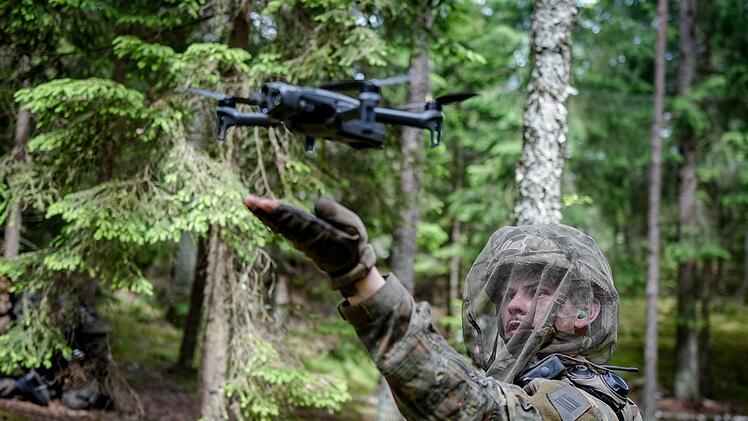 Panzerbrigade 45 &uuml;bt in Litauen