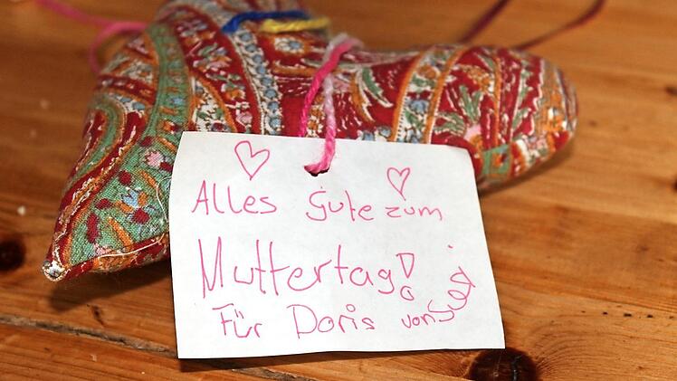 Eines der Muttertagsgeschenke von Lisa Foto: Anette Schreiber