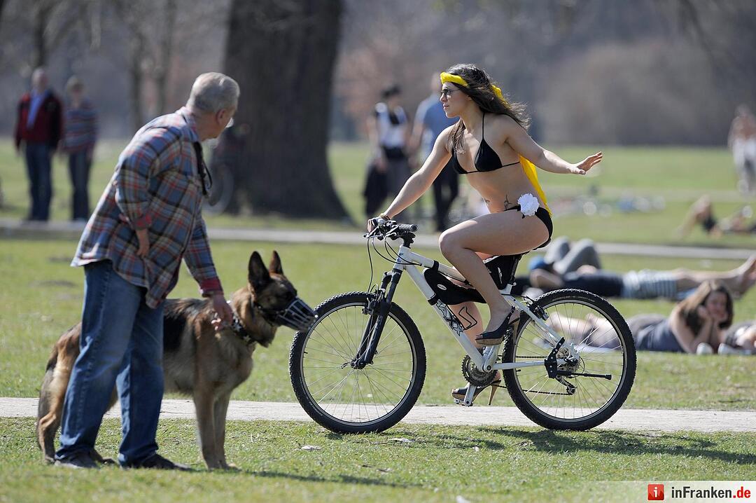 Freizeit im Englischen Garten