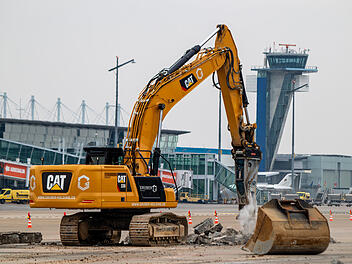 Airport Nürnberg: Das steckt hinter der Baustelle am Flughafen