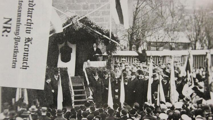 Die Nagelunfgsfeier ist in Bildern im Stadtarchiv dokumentiert. Foto: Stadtarchiv