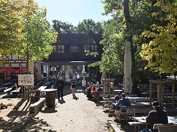 Biergarten Brauhaus am Kreuzberg Hallerndorf