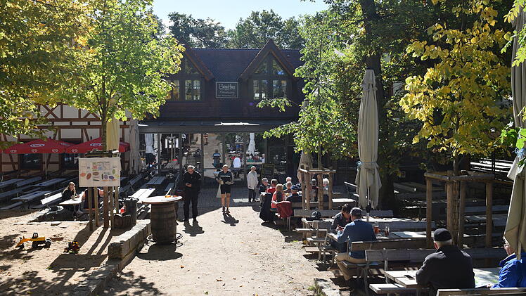 Biergarten Brauhaus am Kreuzberg Hallerndorf